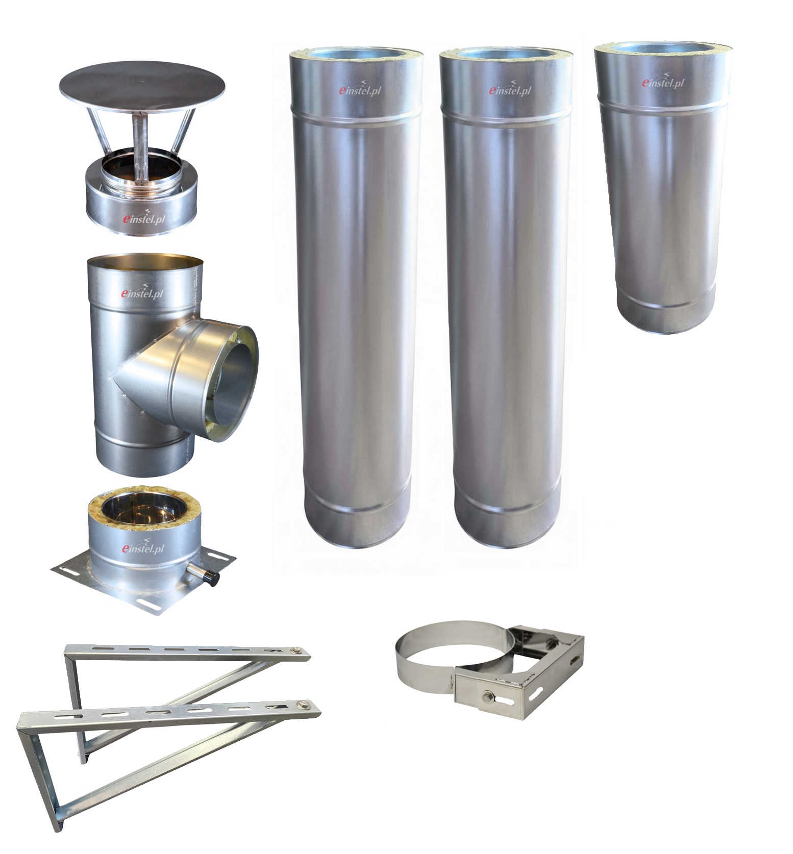 Komin izolowany do wentylacji MK AIR 2m 150 